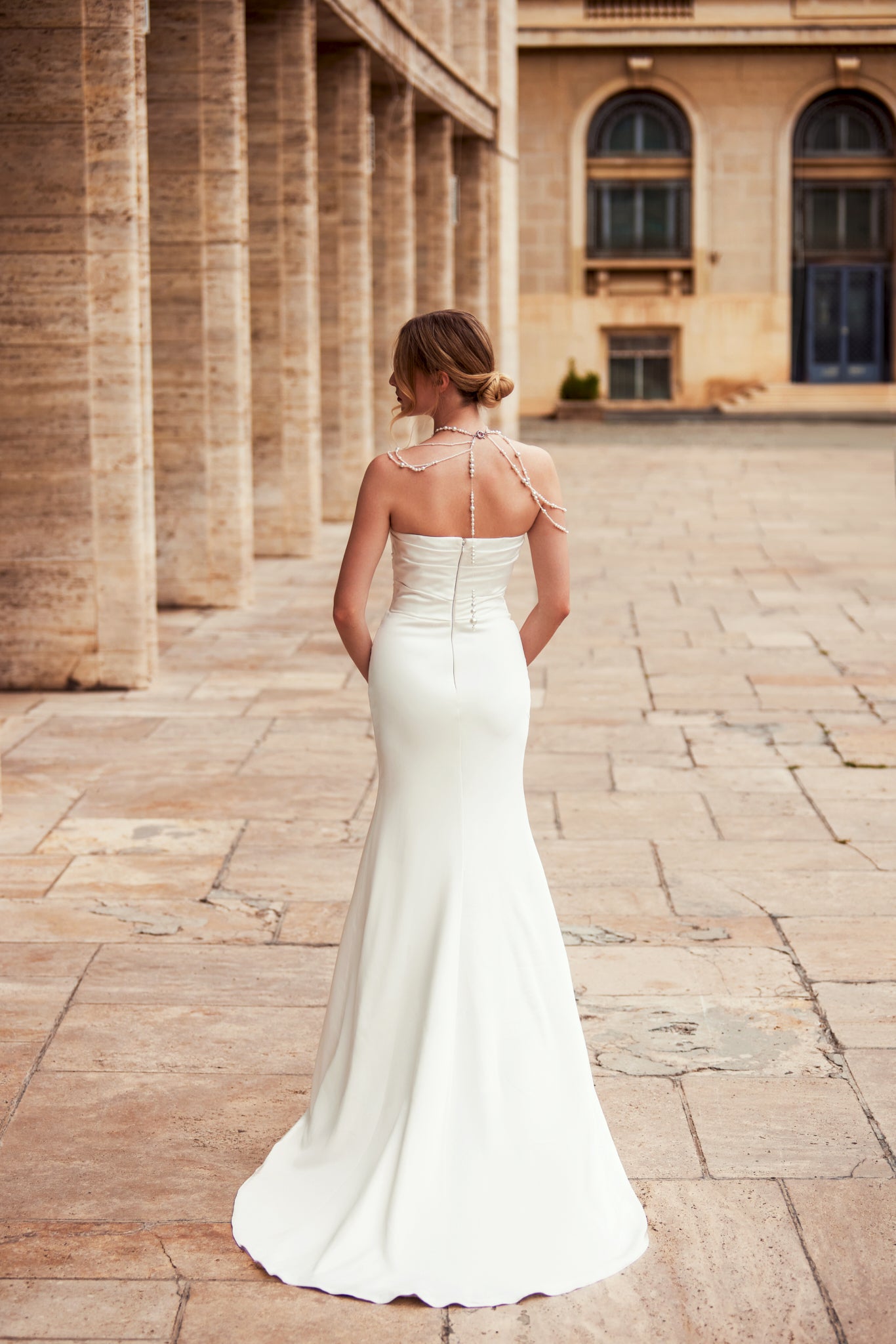 Custom-Made Mermaid Straight across Wedding Dress  $2,190 | Devotion  Dresses