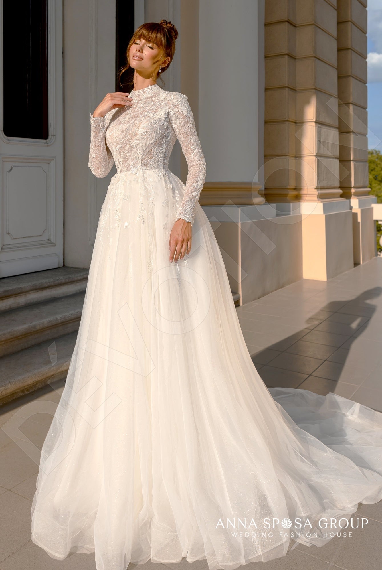 green emerald velvet dress Taffeta Fashion A Line Wedding Dresses High Split Boho Bridal Gowns ZW708 - main image 0