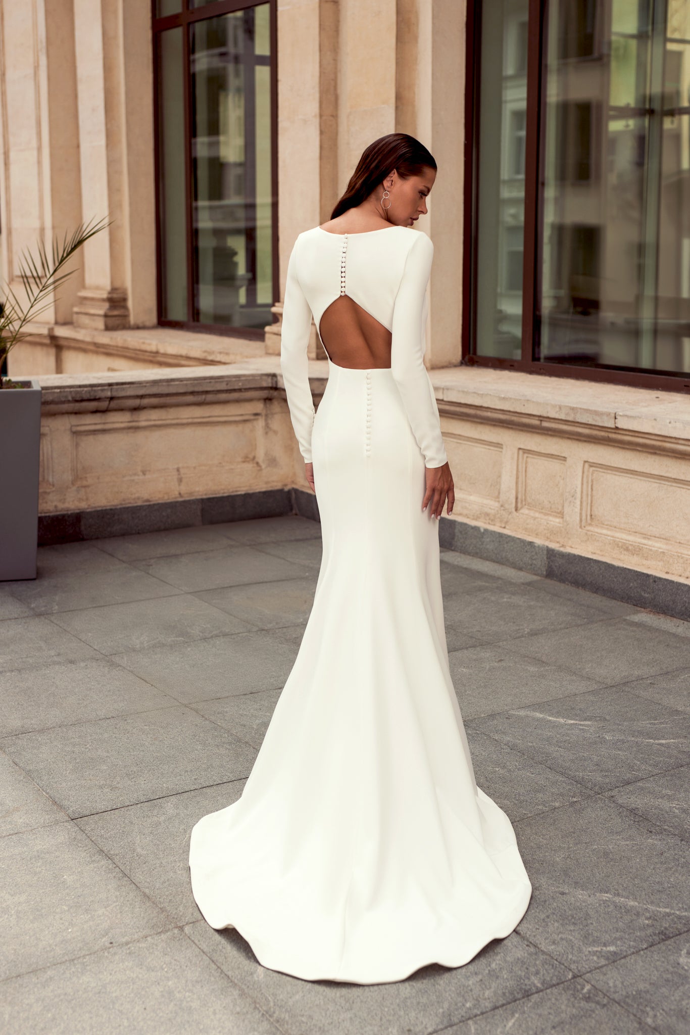 Custom-Made Mermaid Illusion Wedding Dress  $2,150 | Devotion Dresses