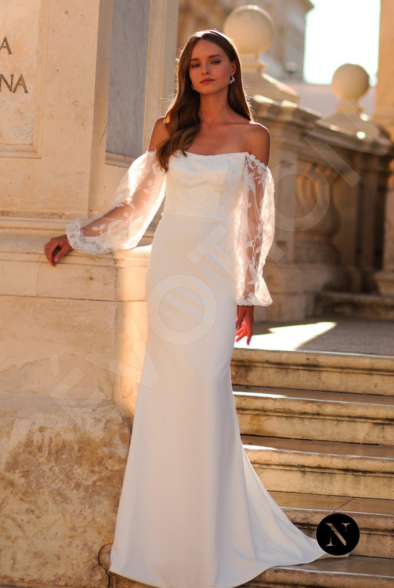 knee length dresses for ladies URSULA Wedding Gown ECLIPSE collection main image 0
