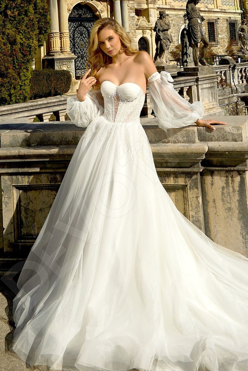 Custom-Made A-line Sweetheart Wedding Dress $1,980 | Devotion Dresses Custom-Made A-line Sweetheart Wedding Dress $1,980 | Devotion Dresses