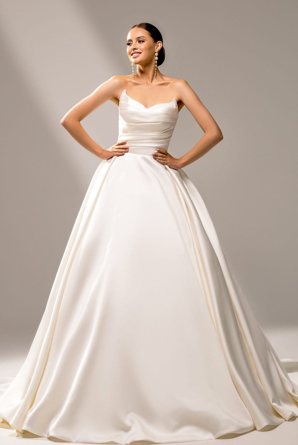 princess ball gown wedding dresses sweetheart Adeleis Custom-Made Ball Gown Sweetheart Neckline Wedding Dress