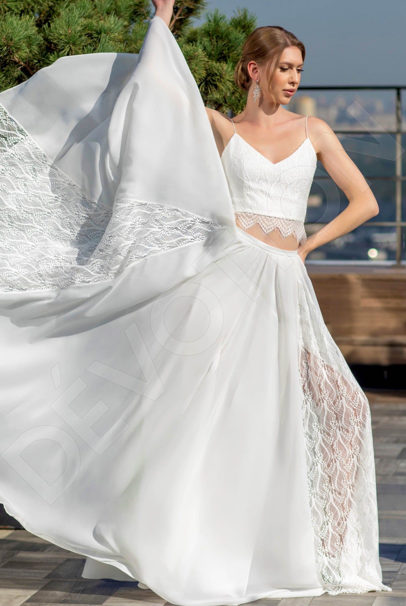 princess polly baby blue dress A E Bride High Neck Boho Wedding Dresses Full... From Bestdressing, $126 main image 1