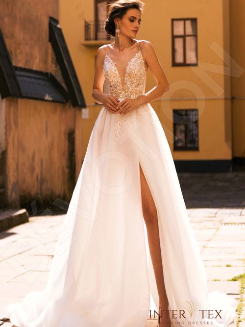 convertible wedding dress Light ivory Extra Convertible Wedding Dress Audrey (Basic dress + bole Olivia Bottega