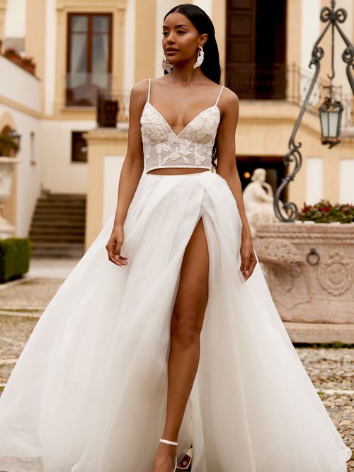 Spaghetti Strap Wedding Dresses | Delicate & Airy | Devotion Dresses Spaghetti Strap Wedding Dresses | Delicate & Airy | Devotion Dresses