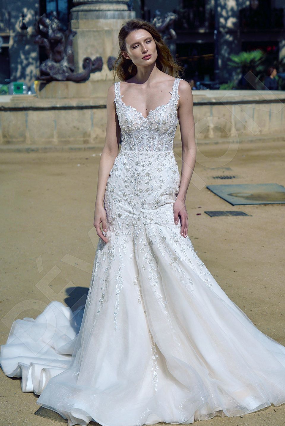 clarissa lace dress Clarissa TwoBirds Bridal