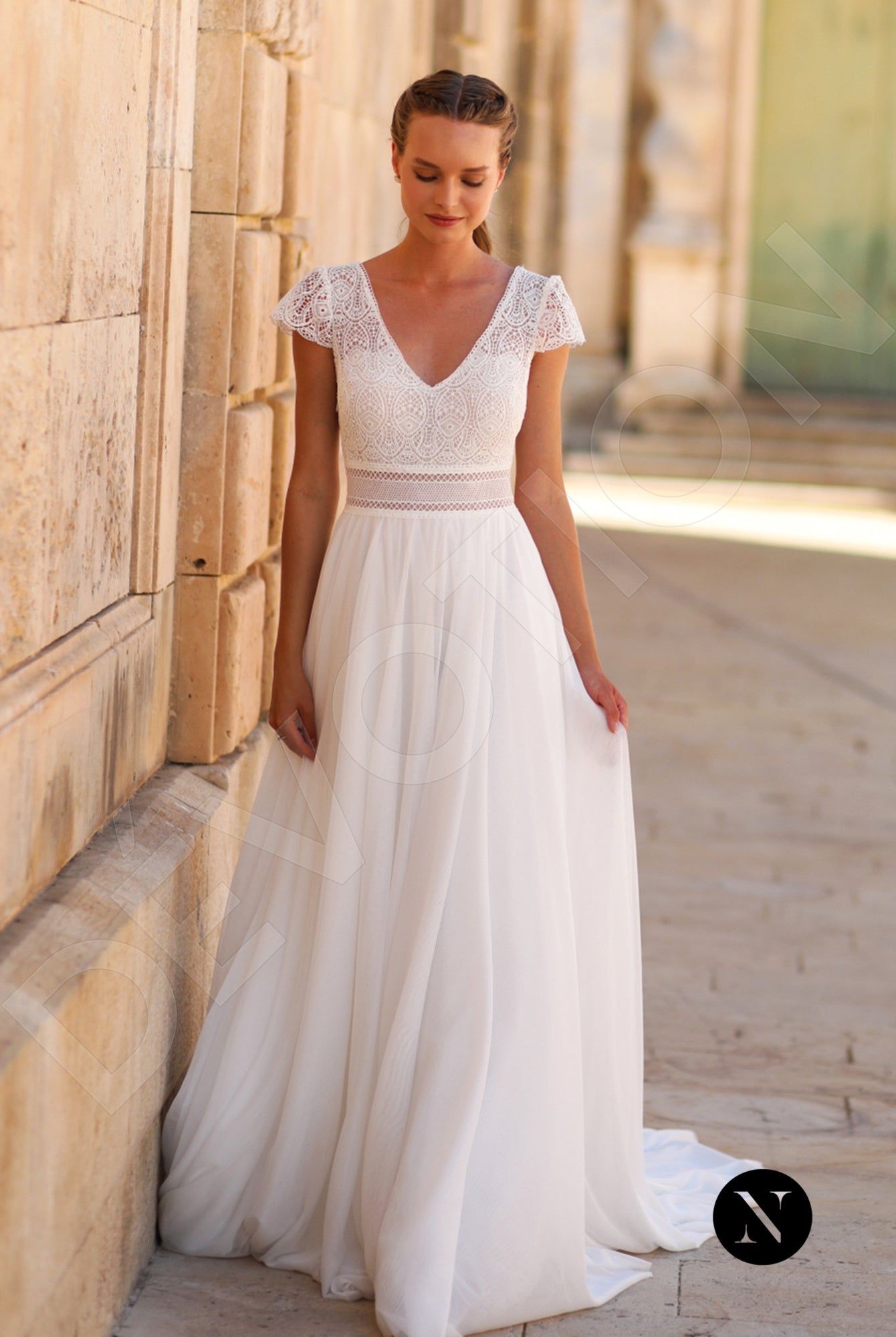 ivory ruffle dress Kendry Boutique | Floral Ruffle Dress main image 1