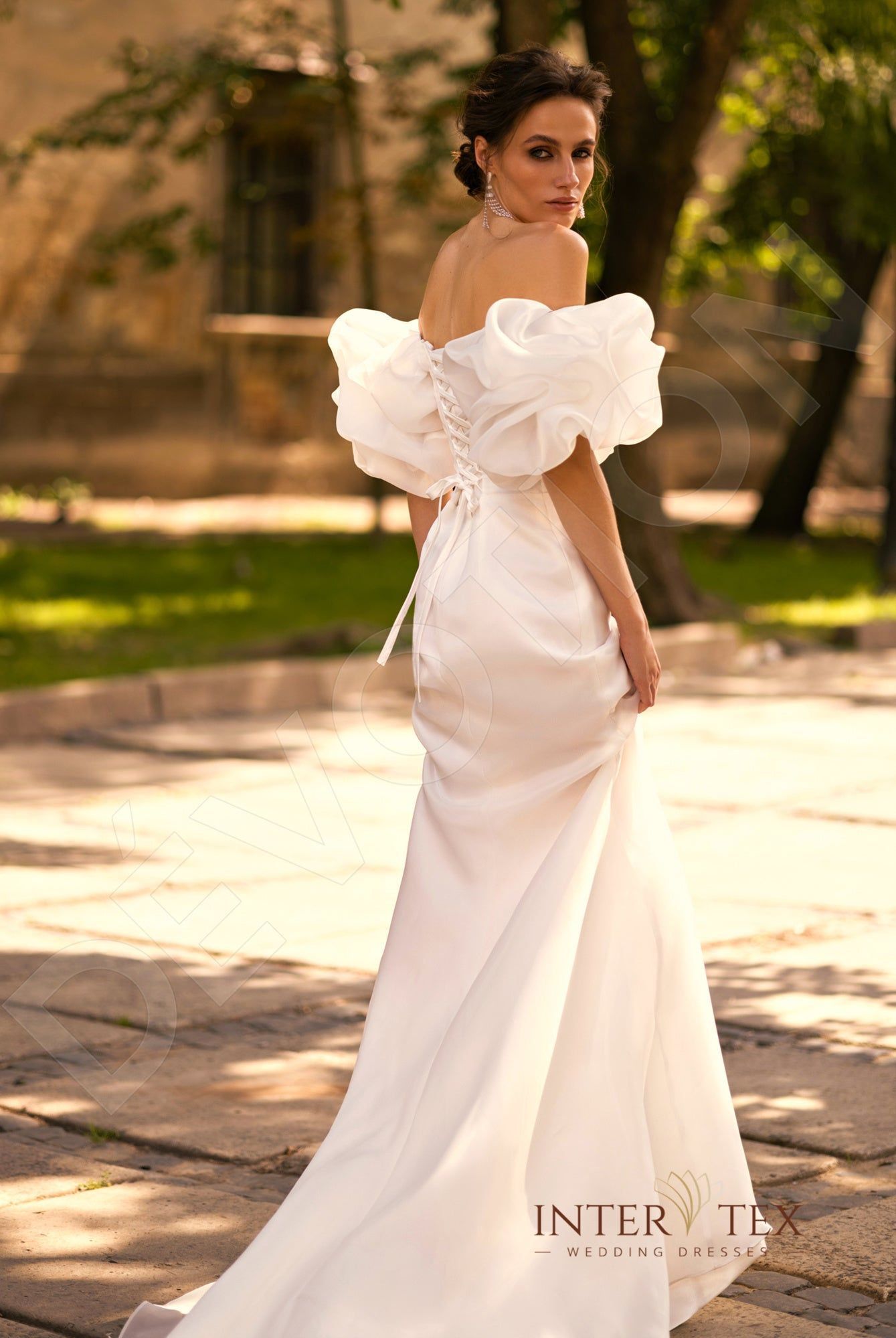 Custom-Made A-line Illusion Wedding Dress  $1,590 | Devotion Dresses