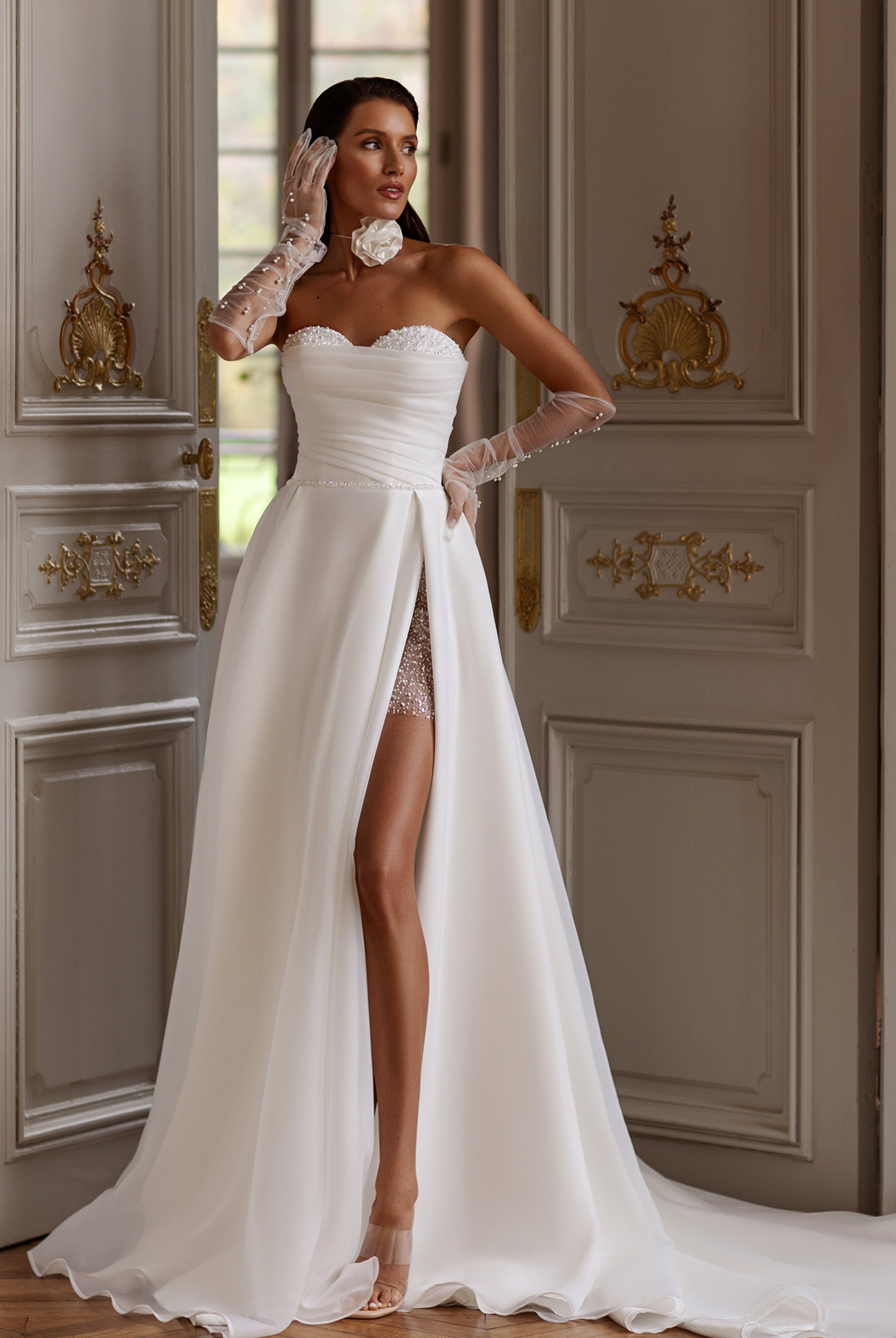 Emma-Rose  Custom-Made A-line Sweetheart Neckline Wedding Dress
