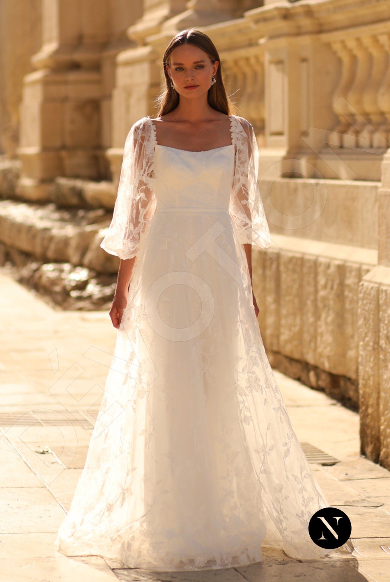 Three-Quarter Sleeve Wedding Dresses | Refined & Vintage | Devotion Dresses