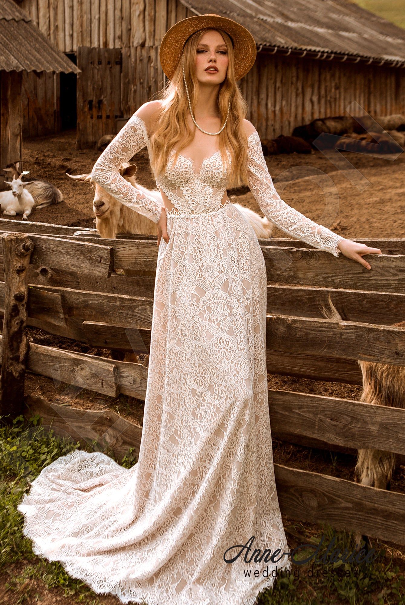 illusion lace wedding dress F211016 Rustic Embroidered with Neckline 25 hours) ensuring meticulous attention to detail and premium quality Ivory Tulle Beach Wedding Dress