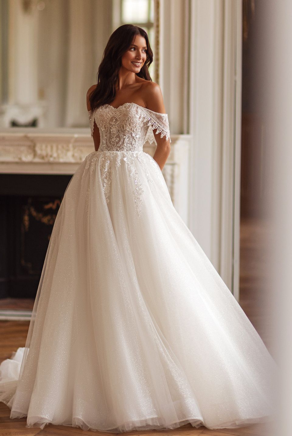 a line sweetheart dress Romantic Floral Lace A-Line Wedding Gown this gown will make your heart skip a beat as you make an unforgettable entrance A Line Wedding Dresses Sweetheart