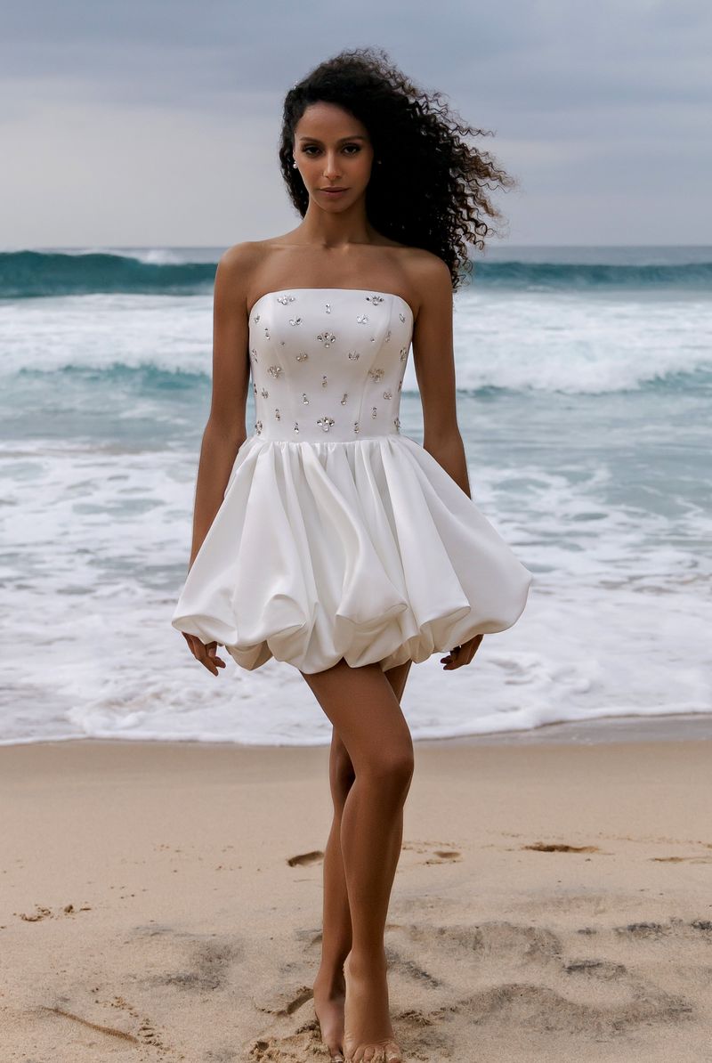 Custom-Made A-line Straight across Wedding Dress $1,590 | Devotion Dresses Custom-Made A-line Straight across Wedding Dress $1,590 | Devotion Dresses