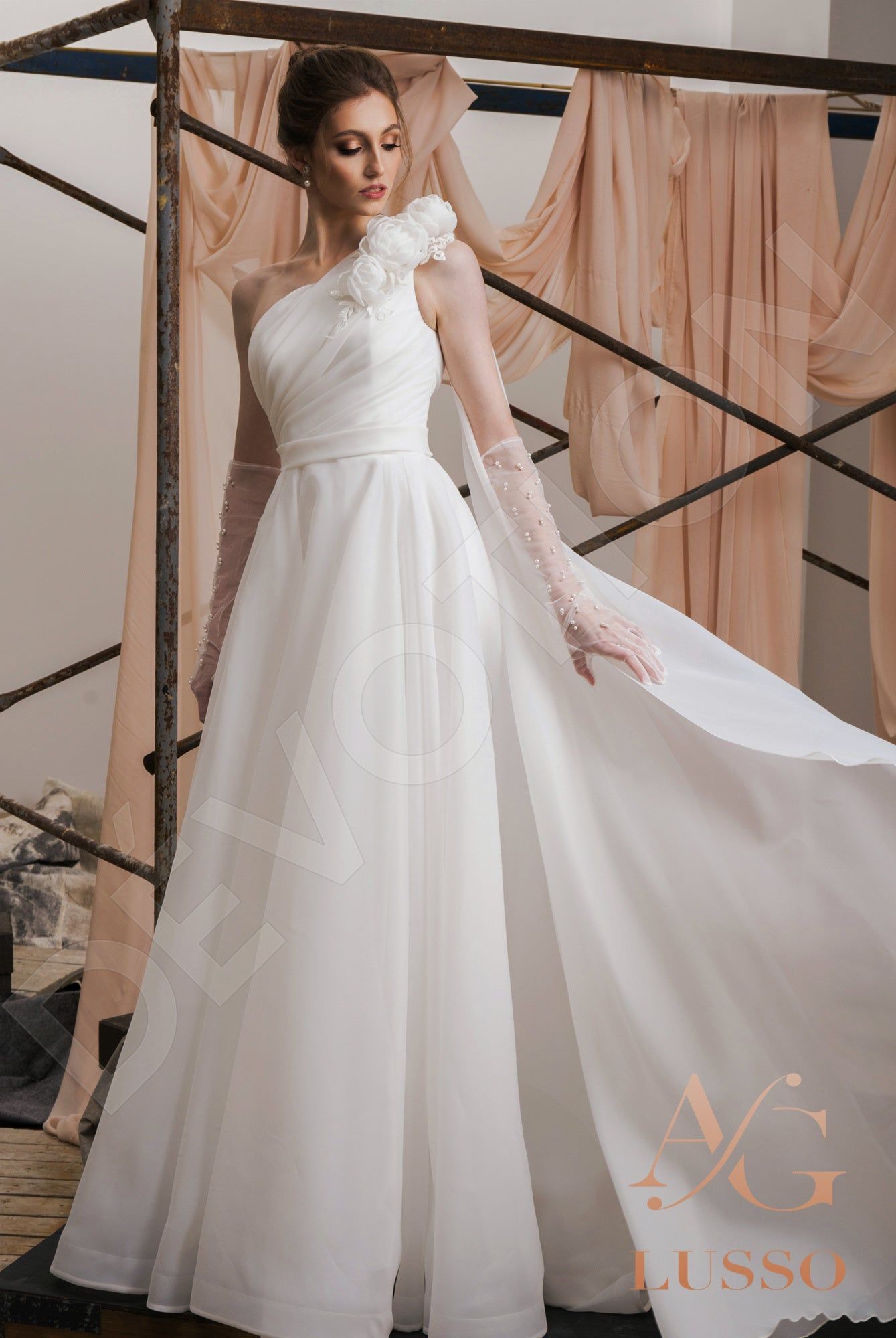 One shoulder Collection — Wedding Dresses