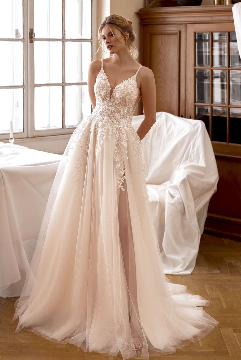 nude a line dress Stunning Evening Dress Nude Color A Line Bateau Neck Floor Length Sequins Formal Party Dresses Pageant Dress