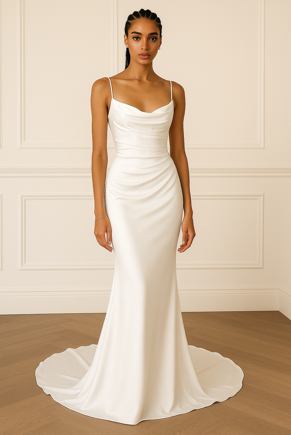 trumpet dress vs mermaid dress Mermaid/Trumpet Attractive Floor-length V-neck Lace Wedding Dress,MW439 Lace Silhouette Mermaid vs. Trumpet Wedding Gown: