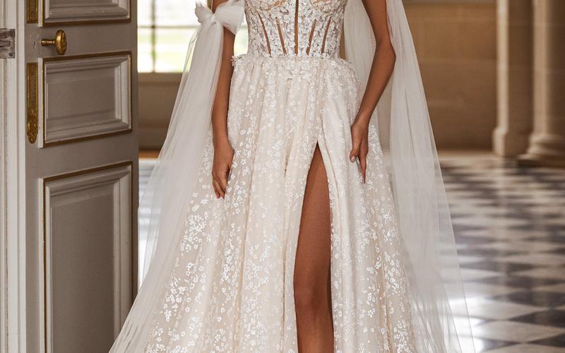 The Dazzling Dilemma: Wedding Dresses - Beading vs. Lace | Devotion Dresses The Dazzling Dilemma: Wedding Dresses - Beading vs. Lace | Devotion Dresses