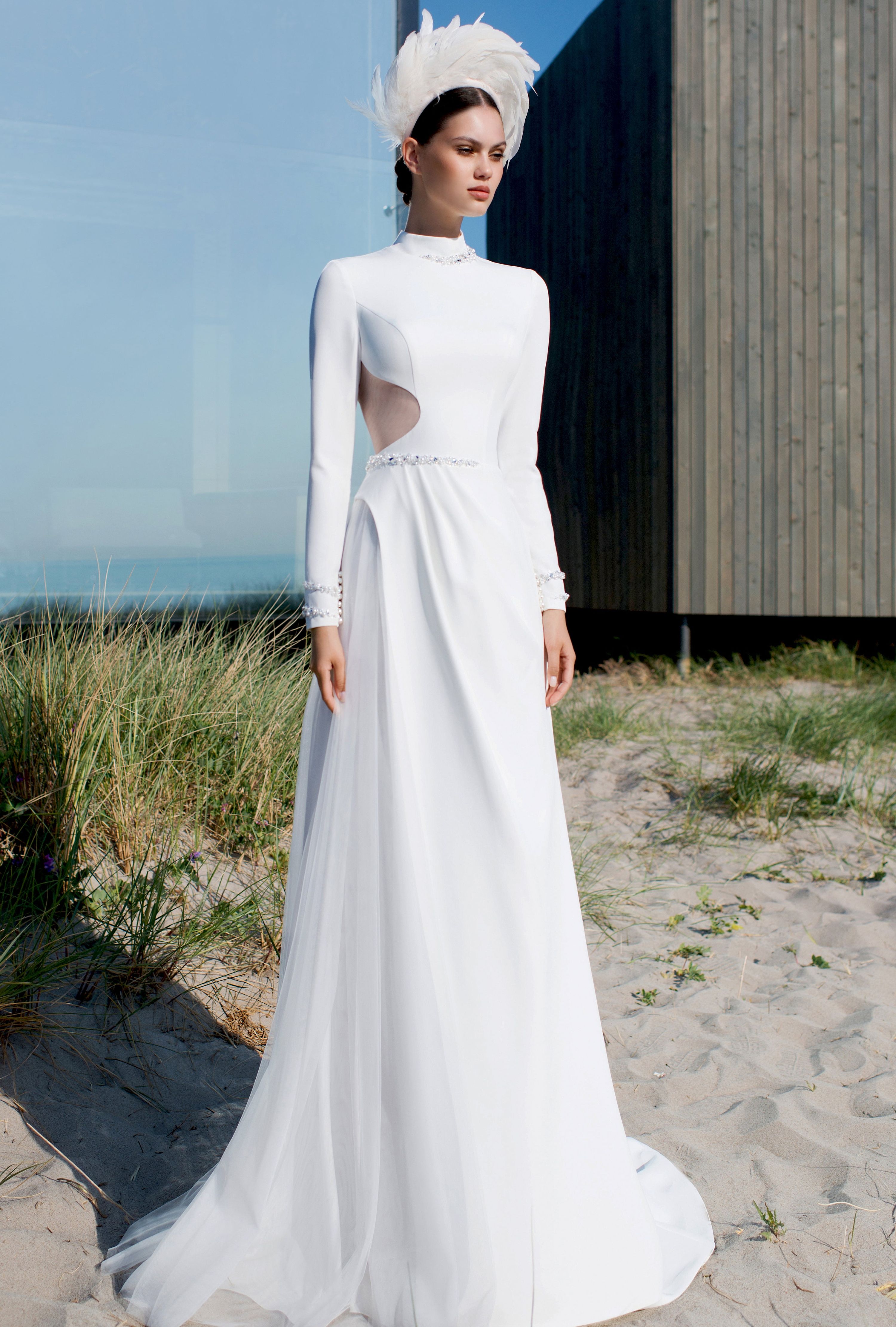 bridesmaid dresses halter Zapaka Women Dusty Sage Bridesmaid Dress Halter Neck Satin Sheath Long Wedding Guest Dress, Satin color / US24W
