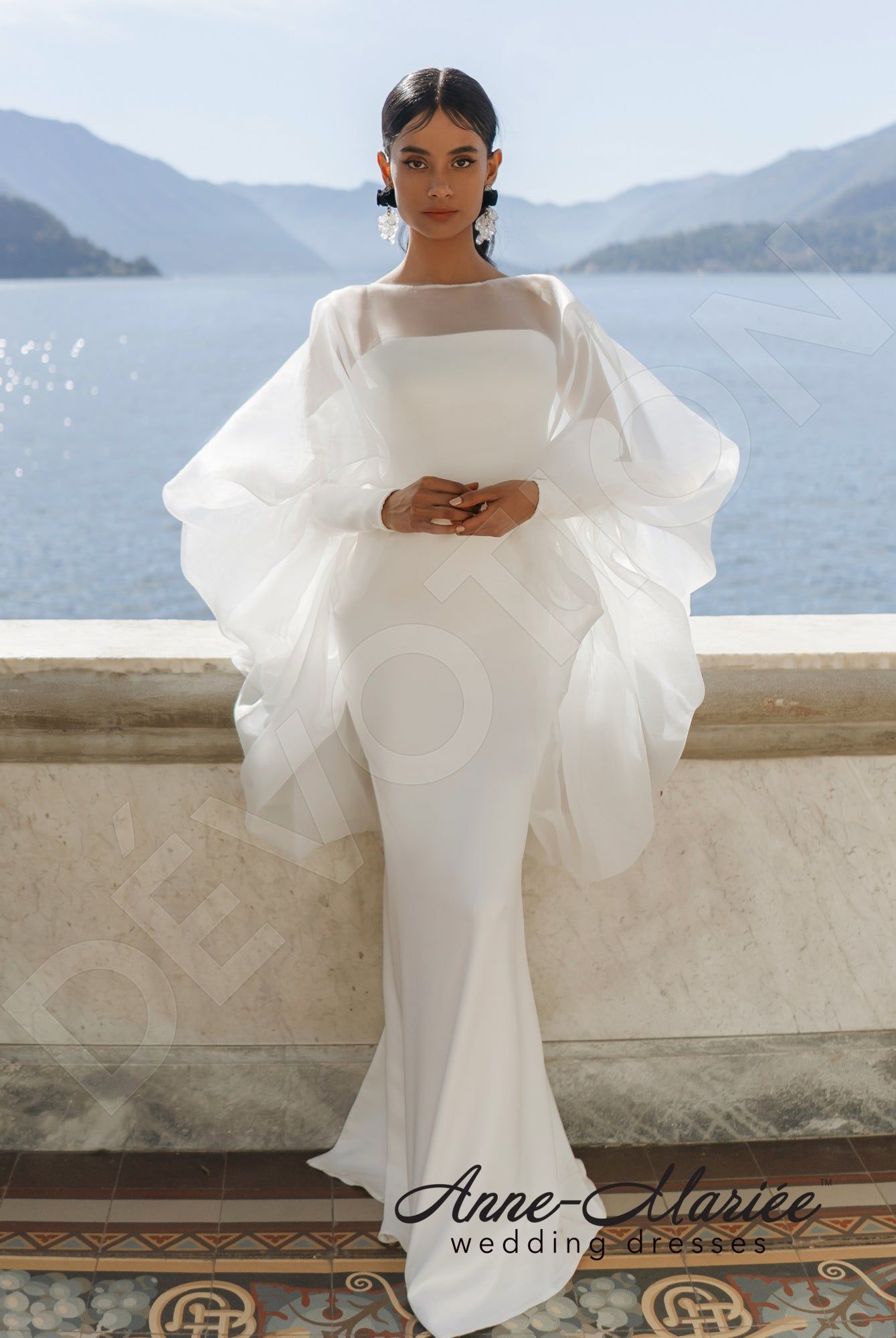Custom-Made Mermaid Straight across Wedding Dress  $2,050 | Devotion  Dresses