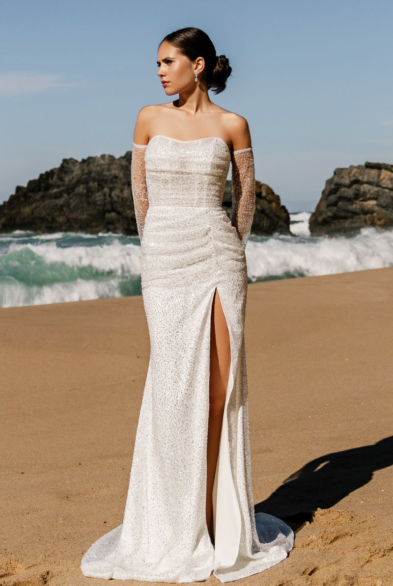 Custom-Made Mermaid Sweetheart Wedding Dress $1,990 | Devotion Dresses Custom-Made Mermaid Sweetheart Wedding Dress $1,990 | Devotion Dresses