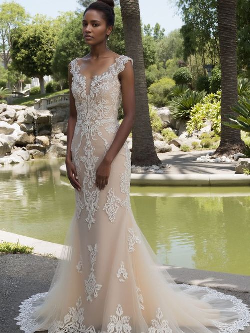 Illusion Neckline Wedding Dresses | Sheer Detailing | Devotion Dresses Illusion Neckline Wedding Dresses | Sheer Detailing | Devotion Dresses