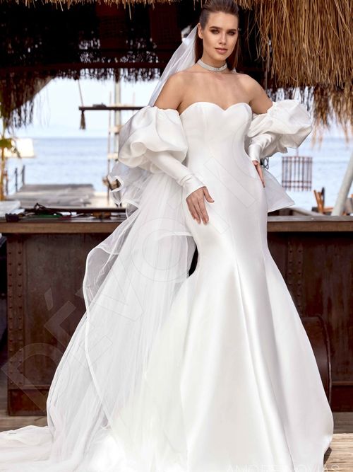 convertible wedding dress ball gown to mermaid siren