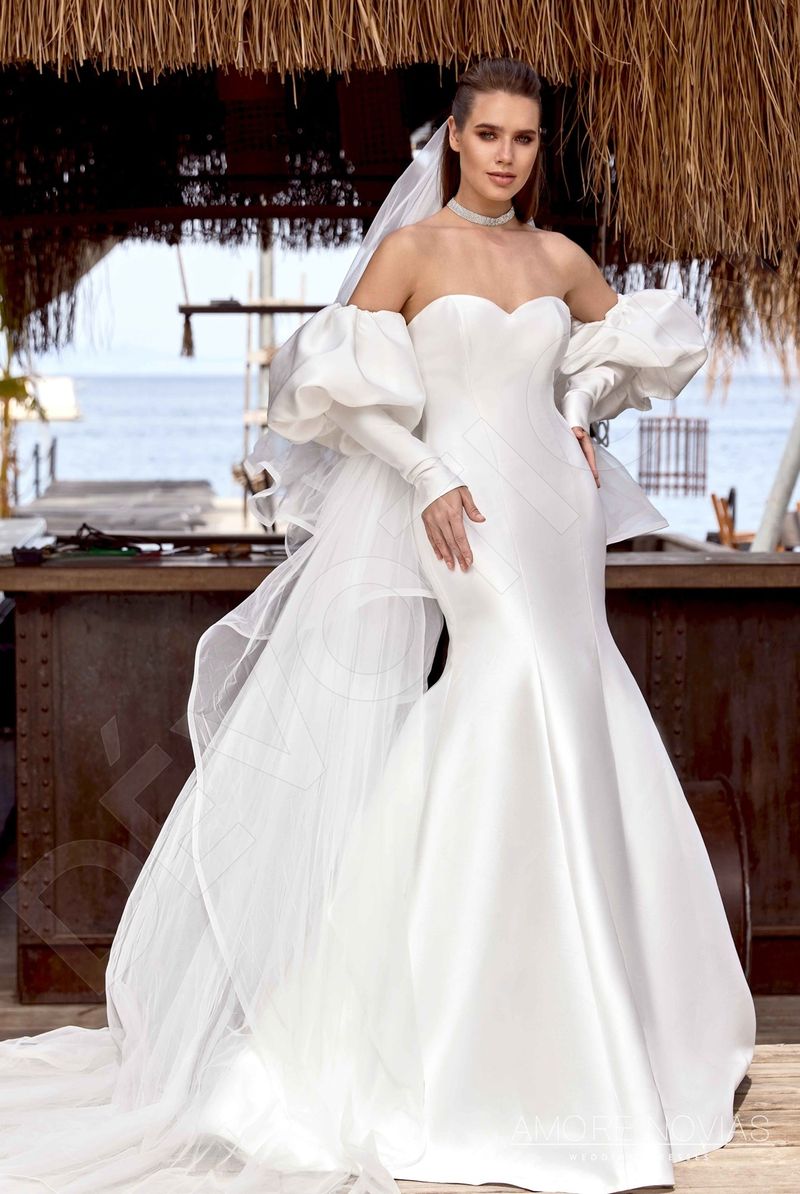 Custom-Made Mermaid Sweetheart Wedding Dress $1,890 | Devotion Dresses Custom-Made Mermaid Sweetheart Wedding Dress $1,890 | Devotion Dresses