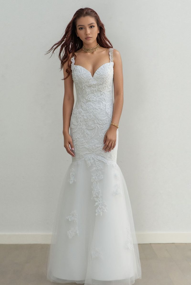 Custom-Made A-line Sweetheart Wedding Dress $665 | Devotion Dresses Custom-Made A-line Sweetheart Wedding Dress $665 | Devotion Dresses