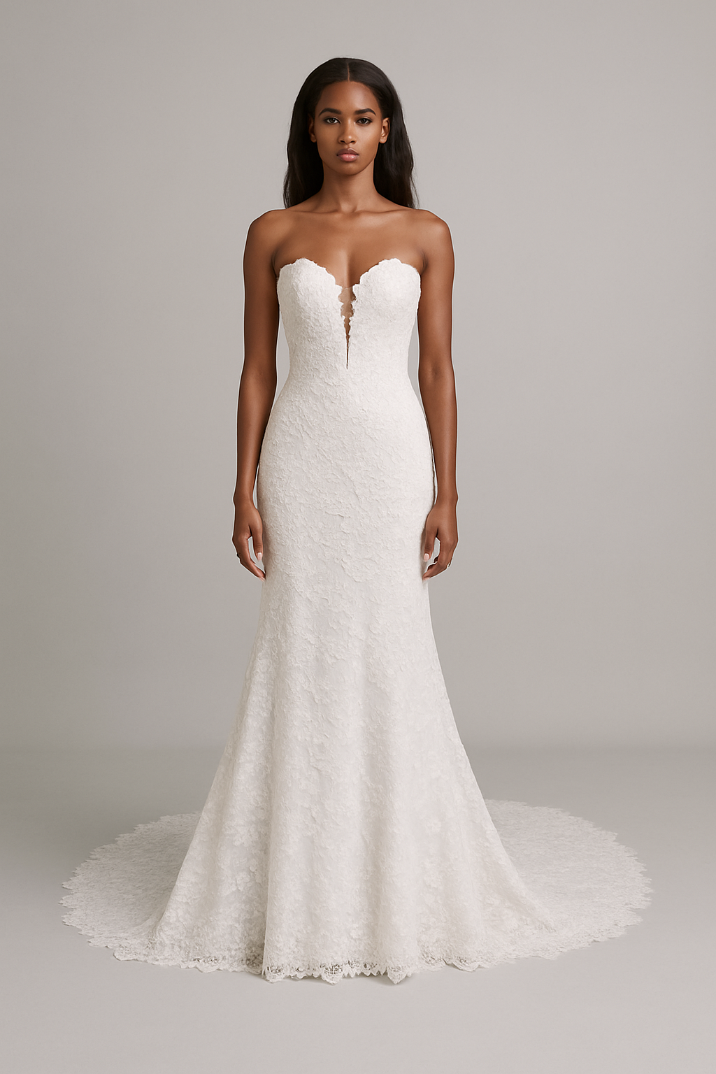 Veloria  Custom-Made A-line Sweetheart Neckline Wedding Dress